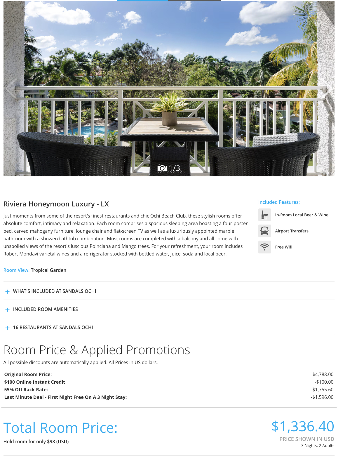 Sandals Last Minute Specials Ochi Jamaica